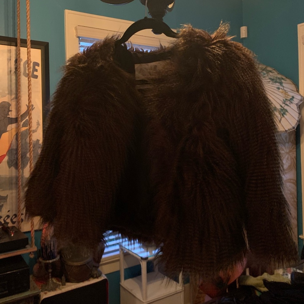🌕 Faux Mohair Jacket 🌕